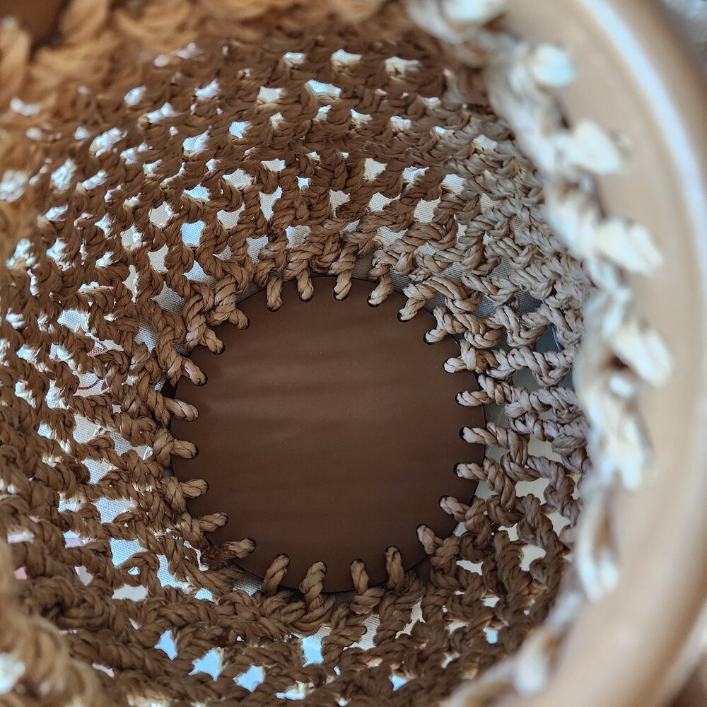 Cult Gaia Woven Tote "NEW" - Picture 8 of 16